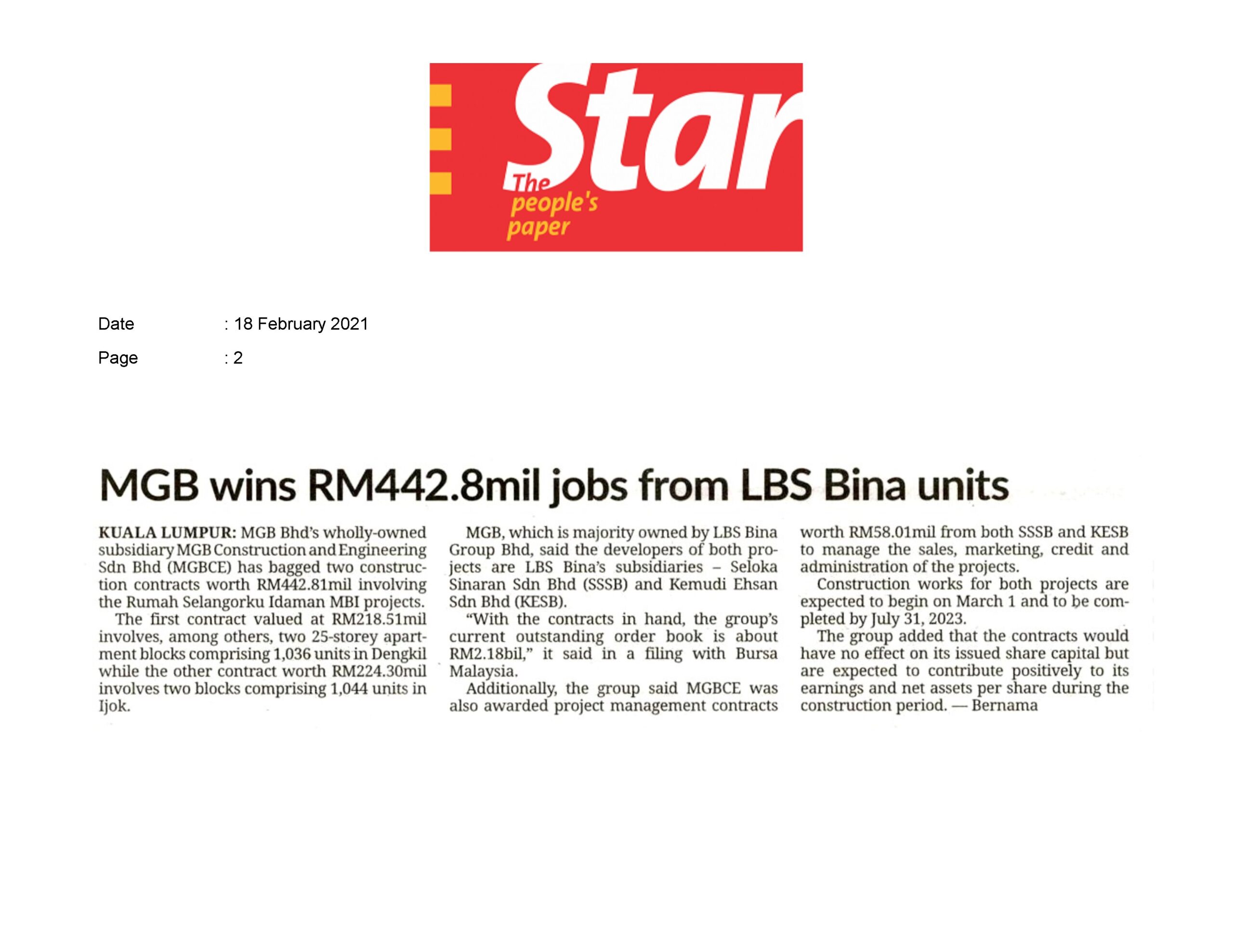 Lbs Bina Group Career